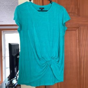 Express T-shirt- Aqua